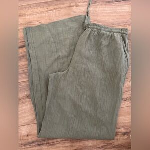 Zara Olive Green Pants